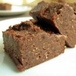Raw Almond Pulp Chocolate Fudge Brownie