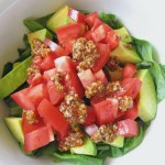 Basil mustard salad (square)
