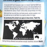 Hemp Seeds Packet (square)