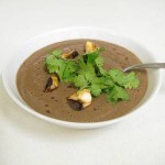 Raw mushroom soup (square)