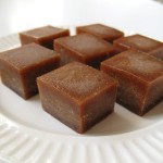 Raw Caramel Fudge (square)