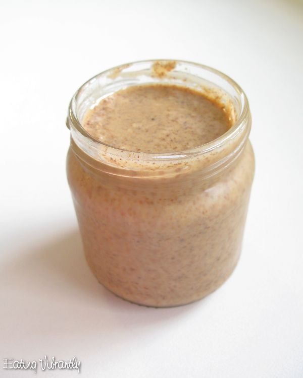 Homemade Raw Almond Butter recipe Eating Vibrantly