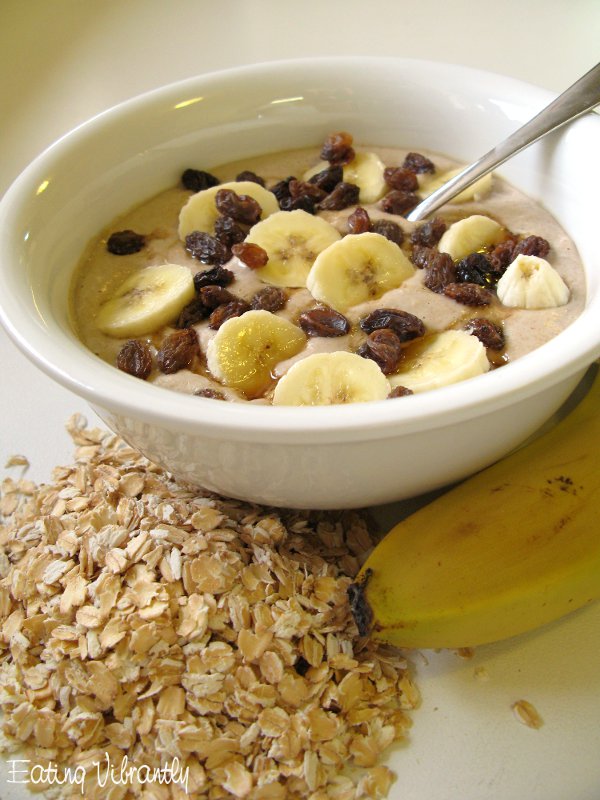 Raw Banana Oatmeal Porridge Recipe - Eating Vibrantly